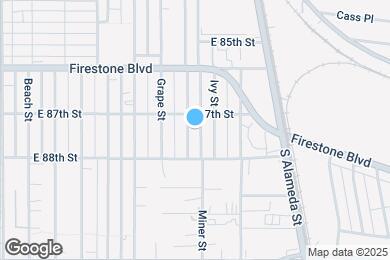 Map image of the property - 8714 Hickory St
