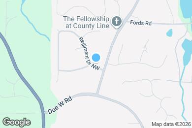 Map image of the property - 6261 Sharpsburg Ct NW