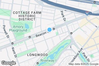 Map image of the property - 1029 Beacon St
