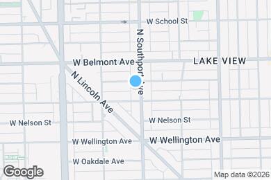 Map image of the property - 3114 N Southport Ave