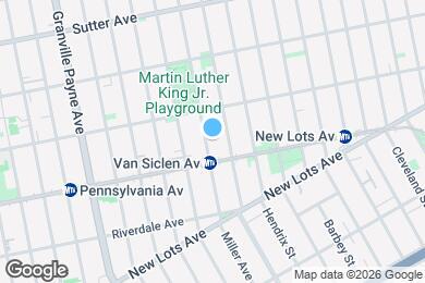 Map image of the property - 593 Miller Ave