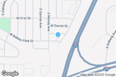 Map image of the property - 5600 W Bakker Park Dr