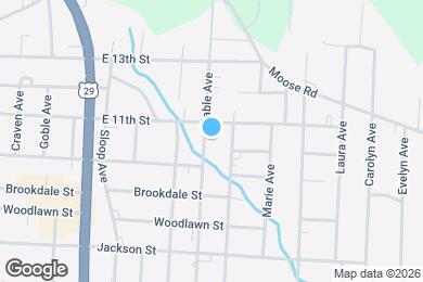 Map image of the property - 1008 Mable Ave