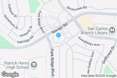 Map image of the property - 6824 Hyde Park Dr