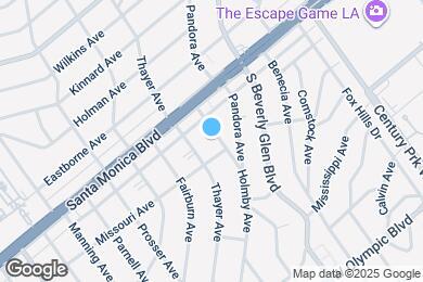 Map image of the property - Holmby Street Luxury Investments LLC