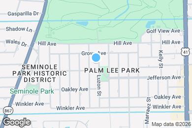 Map image of the property - 3736 Luzon St