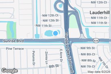 Map image of the property - 5335 NW 10th Ct
