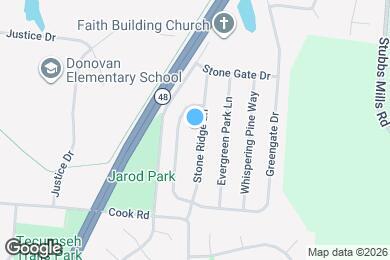 Map image of the property - 935 Stone Ridge Ln