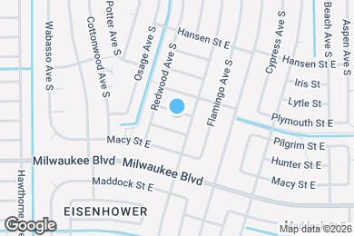 Map image of the property - 956 Pilgrim St E