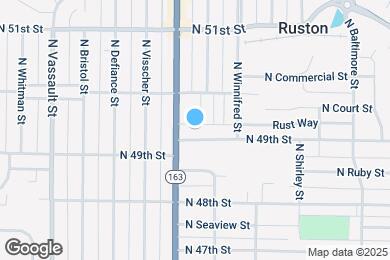 Map image of the property - 5635 N 49th St