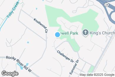 Map image of the property - 8848 Challenger Dr