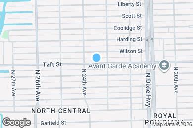 Map image of the property - 2326 Taft St