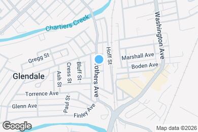 Map image of the property - 525 Carothers Ave