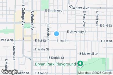 Map image of the property - 612 S Grant St