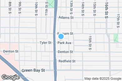 Map image of the property - 1219 Park Ave