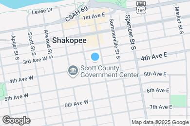 Map image of the property - 123 4th Ave E