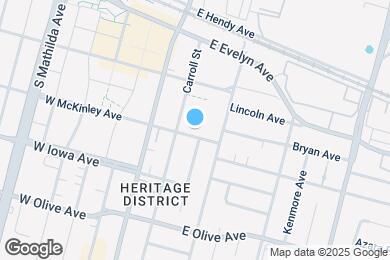 Map image of the property - 345 E McKinley Ave