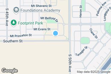 Map image of the property - 4880 Mt Princeton St