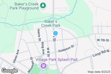 Map image of the property - 1002 1/2 West A Street