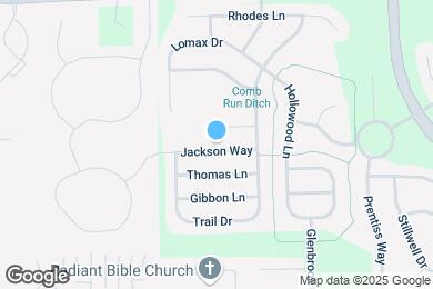 Map image of the property - 9720 Jackson Way