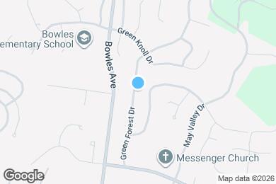 Map image of the property - 578 Green Forest Dr