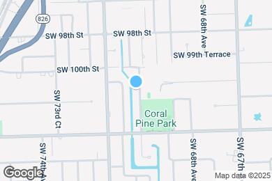 Map image of the property - 10130 SW 70th Ave