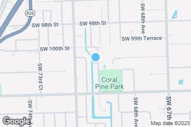 Map image of the property - 10130 SW 70th Ave