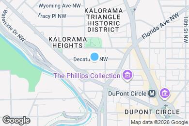 Map image of the property - 2226 Decatur Pl NW