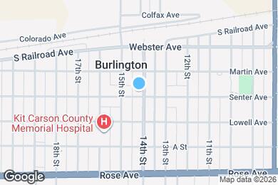 Map image of the property - 403 14th St