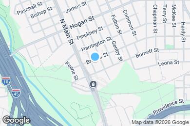 Map image of the property - 1518 Freeman St