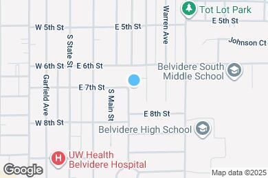 Map image of the property - 1336 Fremont St