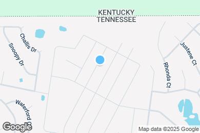 Map image of the property - 1613 Kestrel Dr