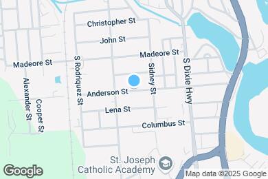 Map image of the property - 72 Anderson St