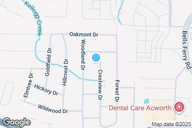 Map image of the property - 5721 Crestview Dr
