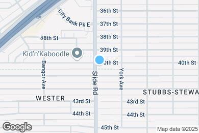 Map image of the property - 5119 40th St