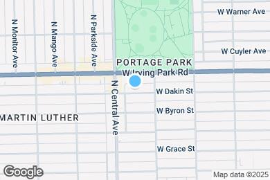 Map image of the property - 5530 W Dakin St
