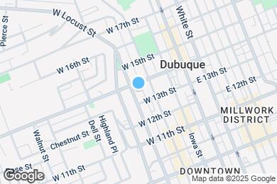Map image of the property - 1358 Locust St
