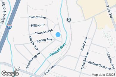 Map image of the property - 414 Spring Ave