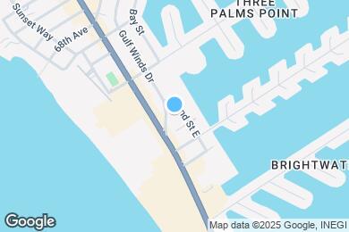 Map image of the property - 6161 Gulf Winds Dr