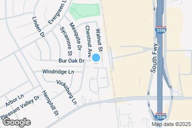 Map image of the property - 814 Bur Oak Dr