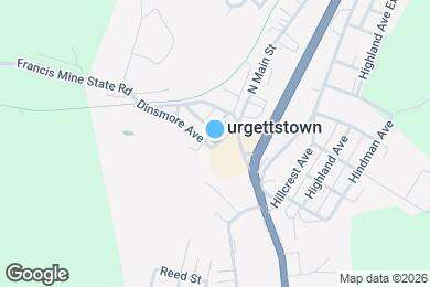 Map image of the property - 26 Dinsmore Ave