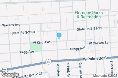 Map image of the property - 713 King Ave