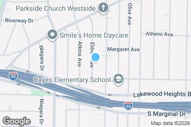 Map image of the property - 2211 Eldred Ave