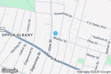 Map image of the property - 256 Mather St