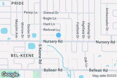 Map image of the property - 1498 Hunt Ln