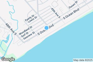 Map image of the property - 4605 S Ocean Blvd