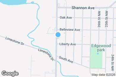 Map image of the property - 231 31st St NW