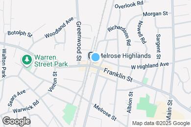 Map image of the property - 463 Franklin St