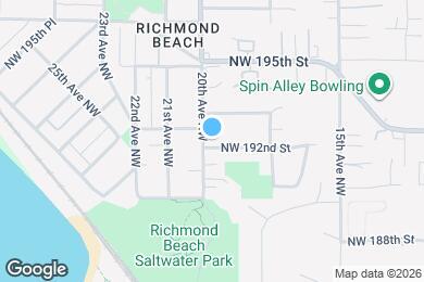 Map image of the property - 19202 20th Ave NW