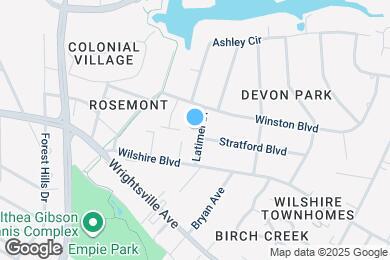 Map image of the property - 716 Latimer Dr